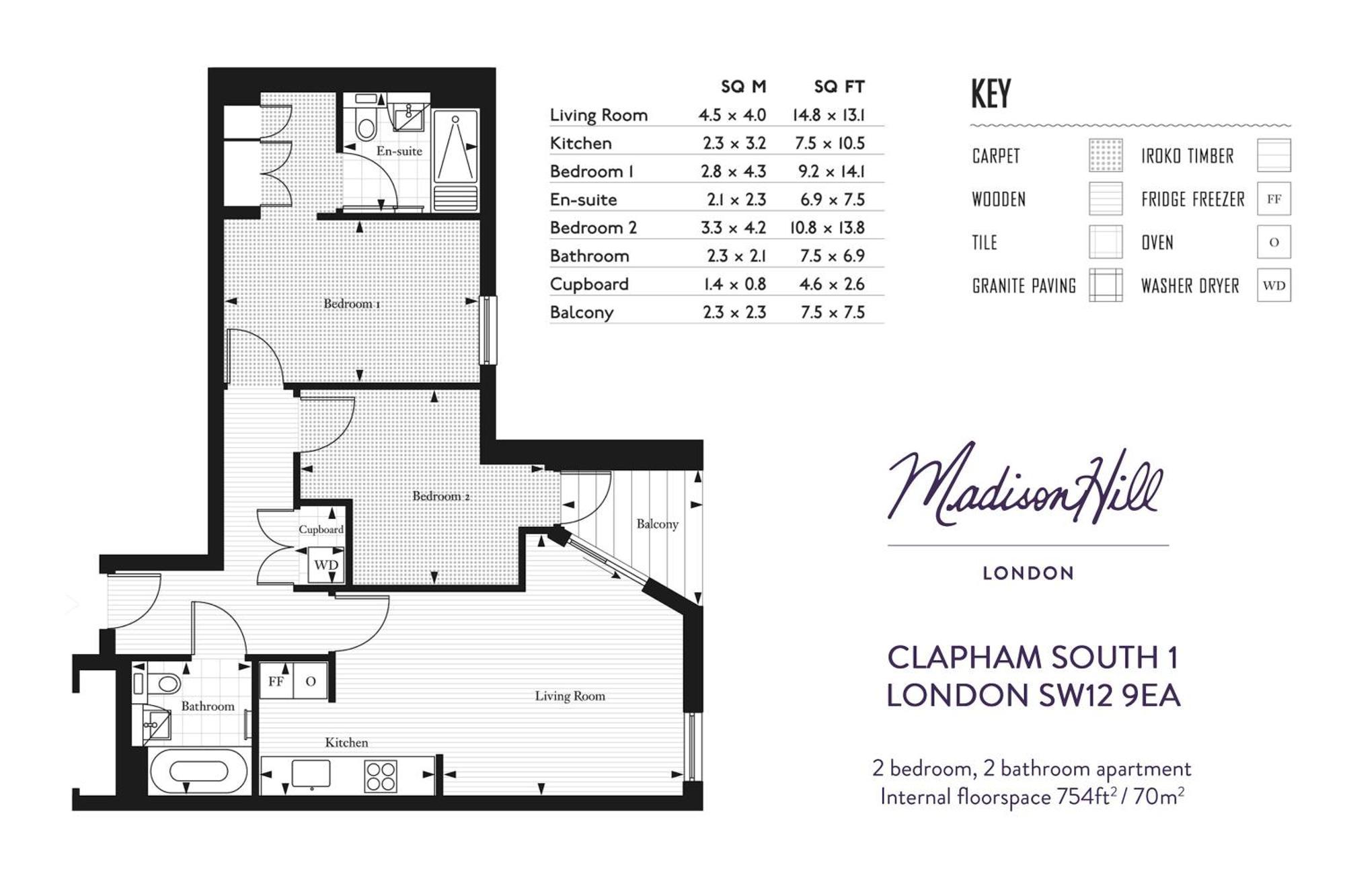 Madison Hill - Clapham South 1 - Two Bedroom Flat Londres Extérieur photo